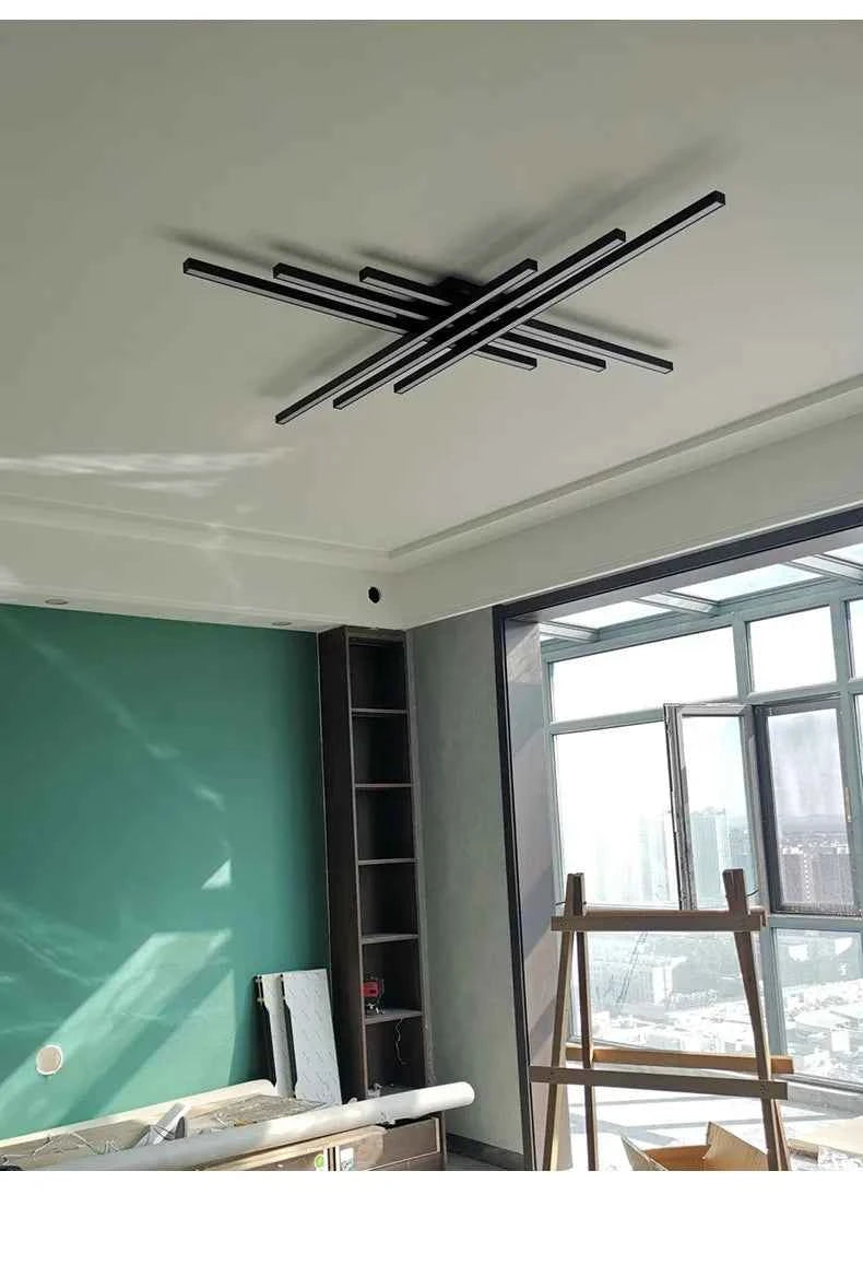 Ceiling light simple modern bedroom  atmosphere duplex villa hall Nordic lamps minimalist living room lamp room ceiling lights