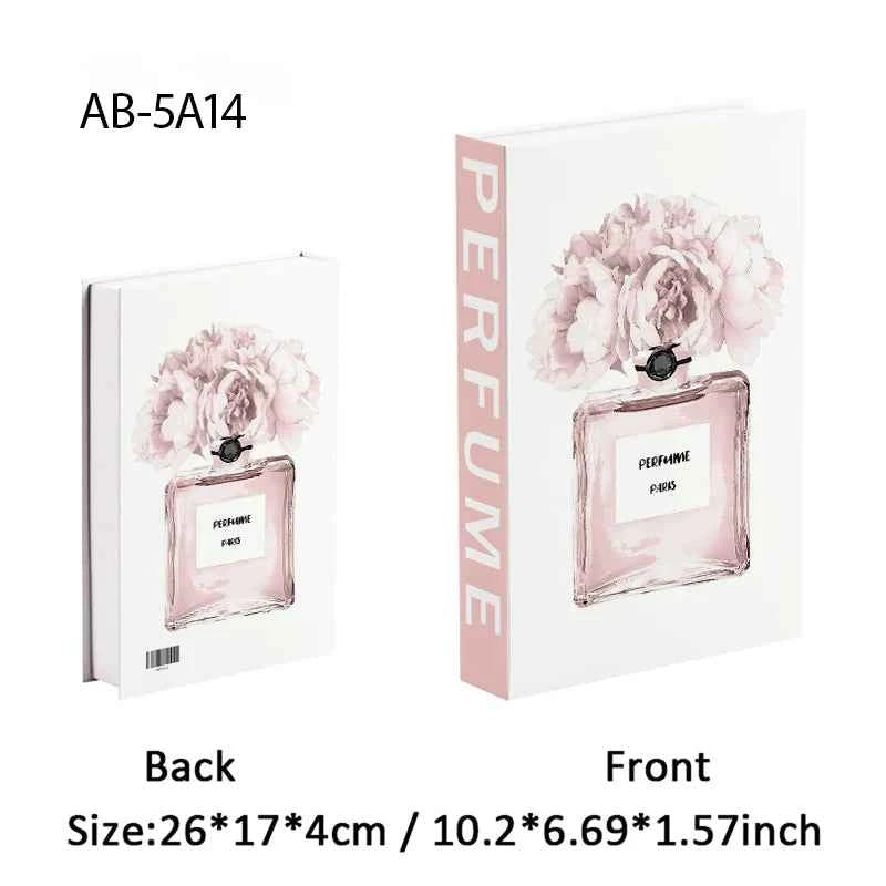 Luxury Openable Fake Books Box Decoration Fashion Black Women Magazine Coffee Table Book Villa Hotel Home Decor Shooting Props