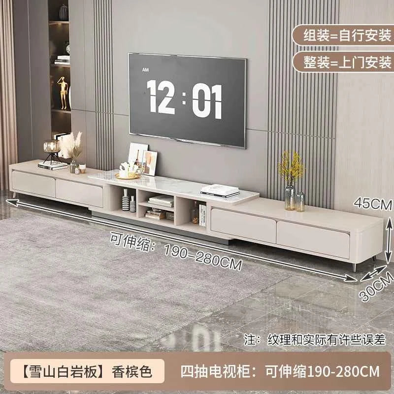 Simple Modern Tv Stand Adjustable Hiding High End Floor Tv Stands Entertainment Unit Living Room Muebles De Salon Furnitures