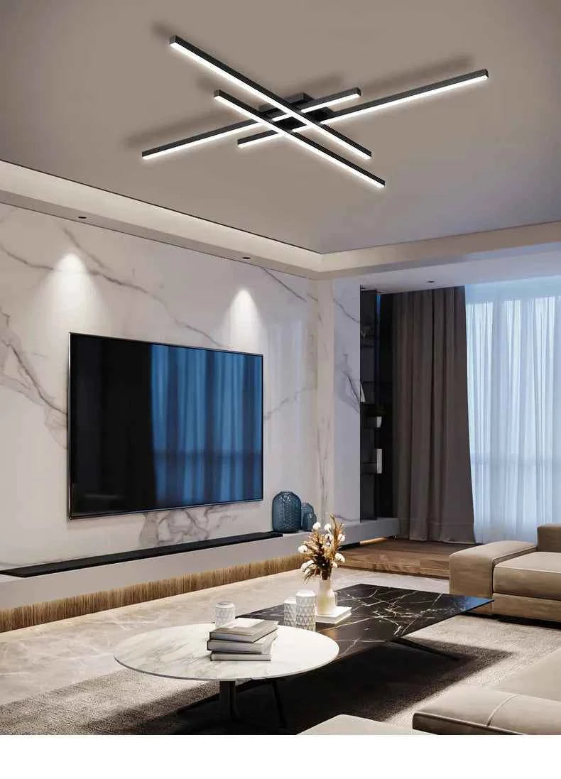 Ceiling light simple modern bedroom  atmosphere duplex villa hall Nordic lamps minimalist living room lamp room ceiling lights