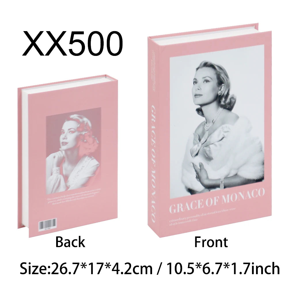 Living Room Decoration Fake Book Home Hotel Decorative Books Bookcase Prop Books Shelf Ornaments Coffee Table Books Box - The Homemakers Hub