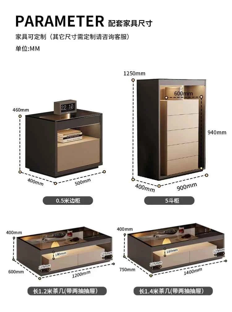 Glas Transparent Tv Table Cabinet Storage Luxury Floor Modern Tv Table Entertainment Center Meuble Television Salon Furnitures