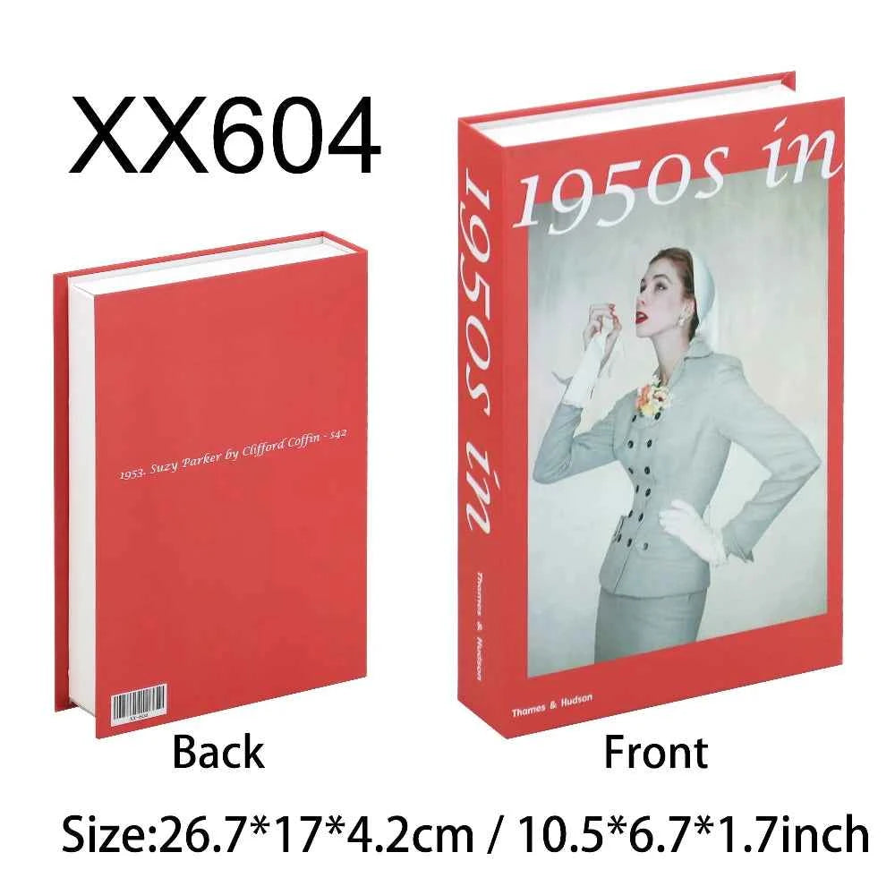 Living Room Decoration Fake Book Home Hotel Decorative Books Bookcase Prop Books Shelf Ornaments Coffee Table Books Box