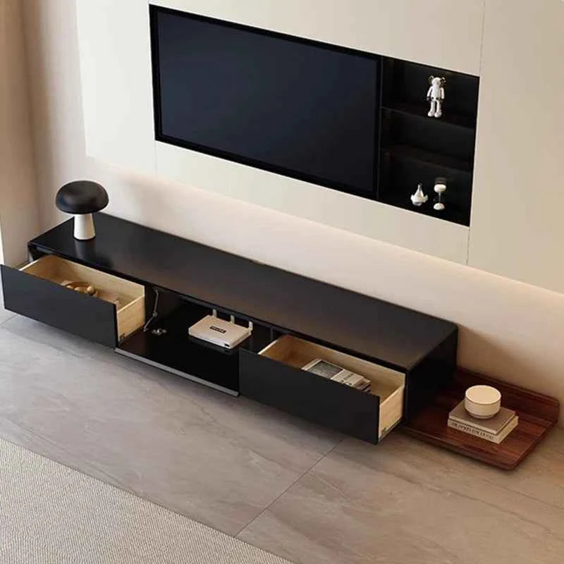 Modern Solid Wood Tv Stand Floor Mount Luxury Entertainment Center Tv Stand Drawers High End Muebles Para El Hogar Furnitures