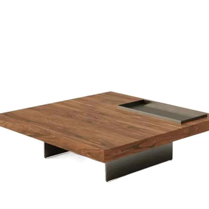 Industrial Aesthetic Coffee Table Organizer Designer Modern Italian Space Saving Side Table Simple Couchtischpatio Furniture