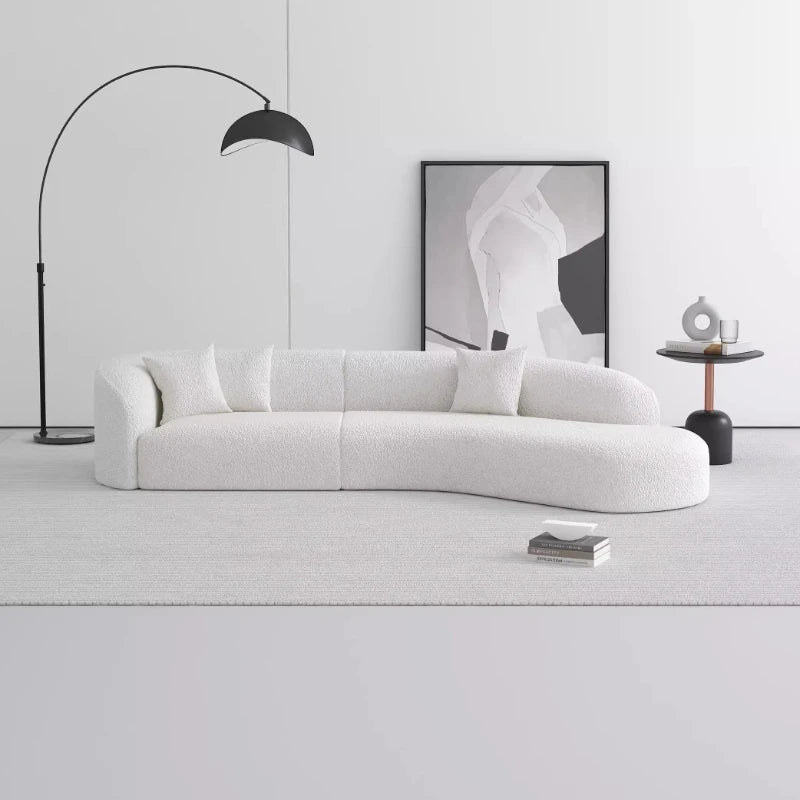 Italian Minimalist Sofa Aesthetics Designer Leisure High Quality Romantic Living Room Sofas Modern Muebles Balcony Furniture