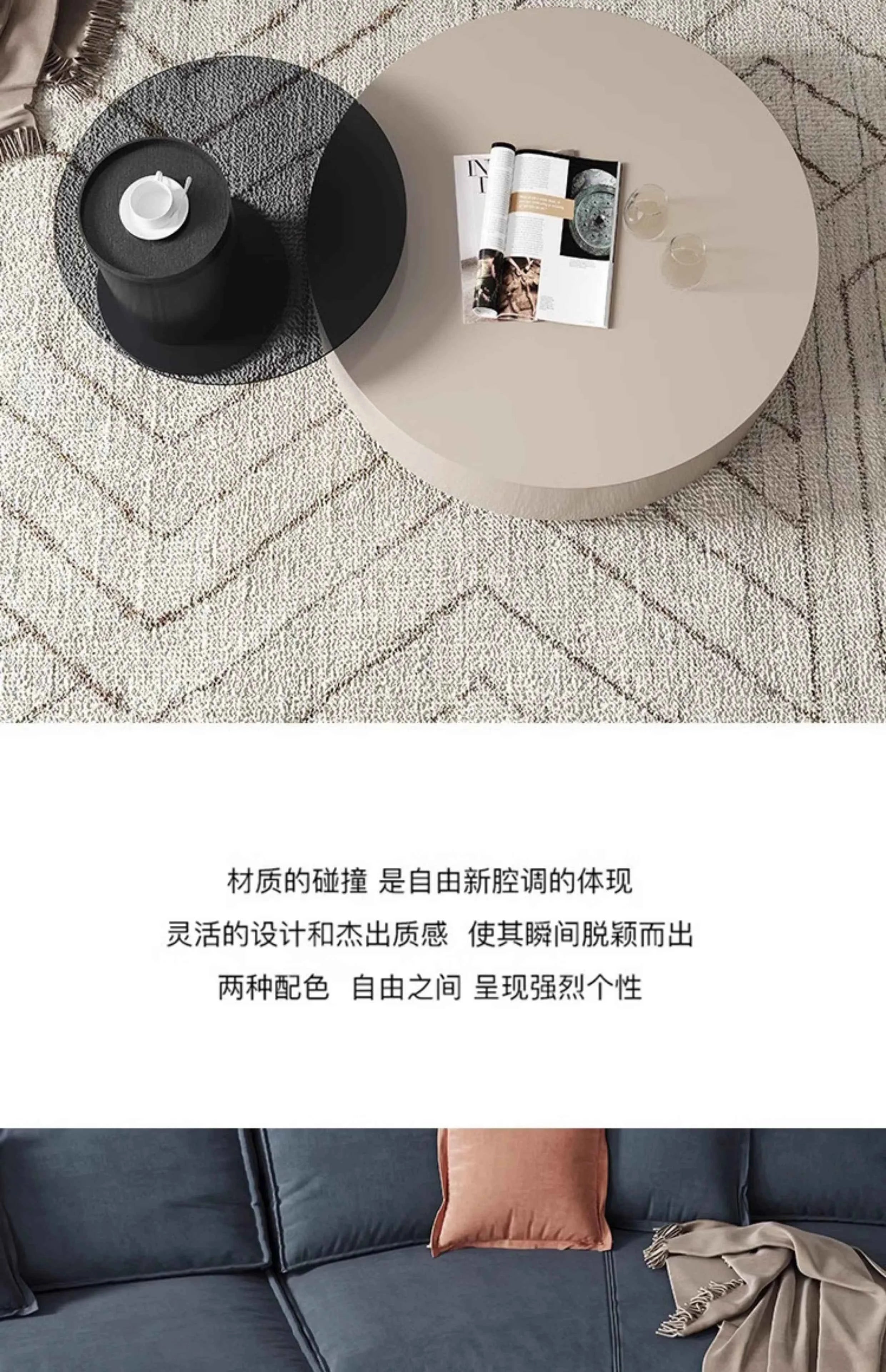 Modern Glamour Coffee Tables Simple Minimalist Modern Effect Coffee Tables Design Mesa De Centro De Sala Living Room Furniture