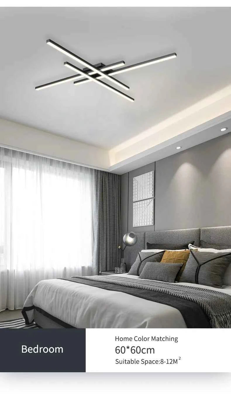 Ceiling light simple modern bedroom  atmosphere duplex villa hall Nordic lamps minimalist living room lamp room ceiling lights