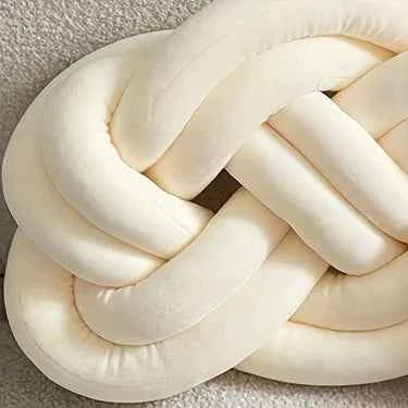 1pc Soft Decorative Knot Pillow for Couch and Bedroom Comfort and Style