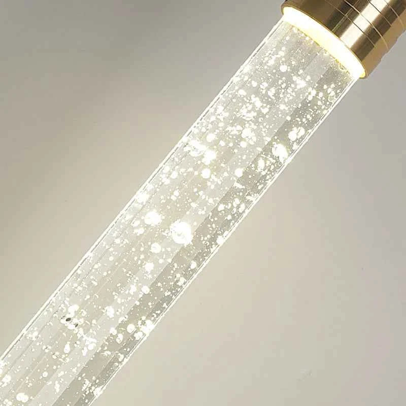 Luxury Crystal Pendant Light with Gold Fixtures Crystal Hanging Lamp  for Living Room Bedroom Dining Room Modern Home Decor