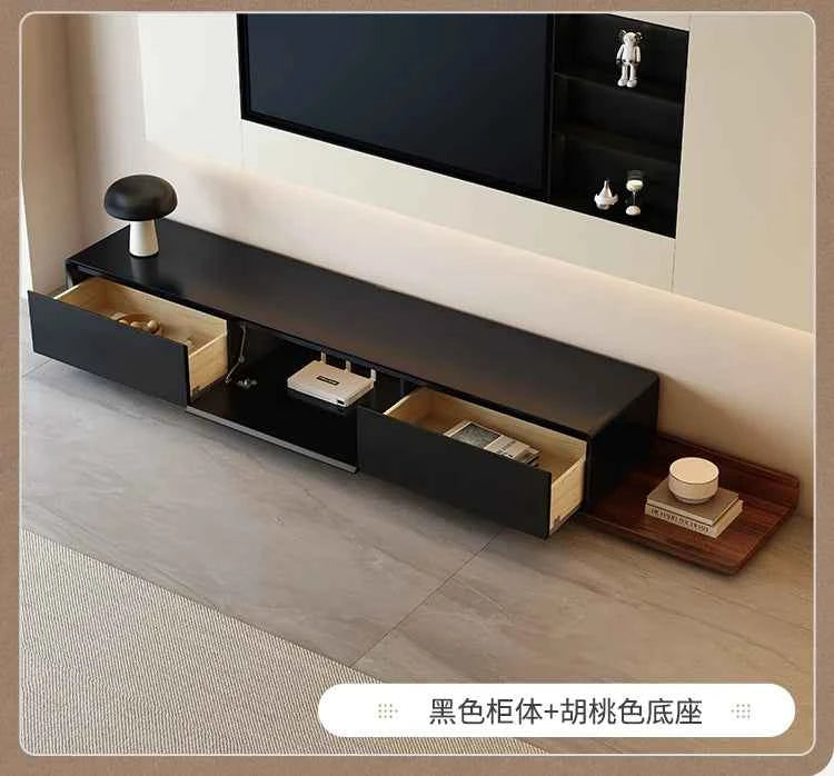 Modern Solid Wood Tv Stand Floor Mount Luxury Entertainment Center Tv Stand Drawers High End Muebles Para El Hogar Furnitures