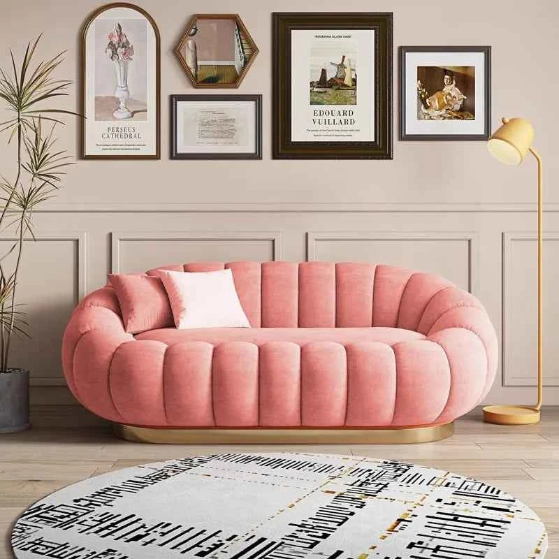 Minimalist Modern Sofas Bedrooms Bases Apartment Interior Sofa Lounge Armchair Canape Salon De Luxe Living Room Furniture
