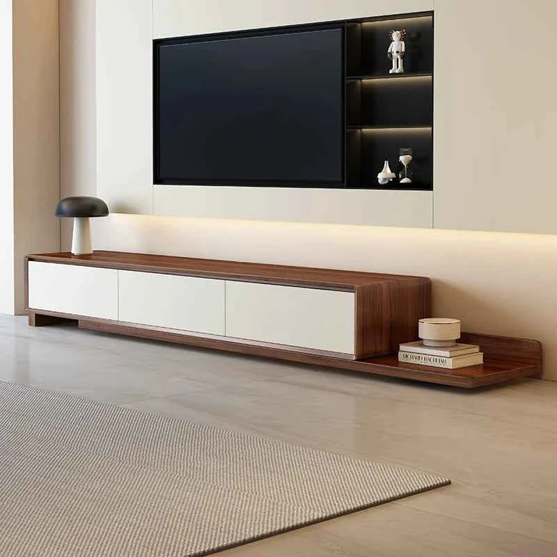 Modern Solid Wood Tv Stand Floor Mount Luxury Entertainment Center Tv Stand Drawers High End Muebles Para El Hogar Furnitures