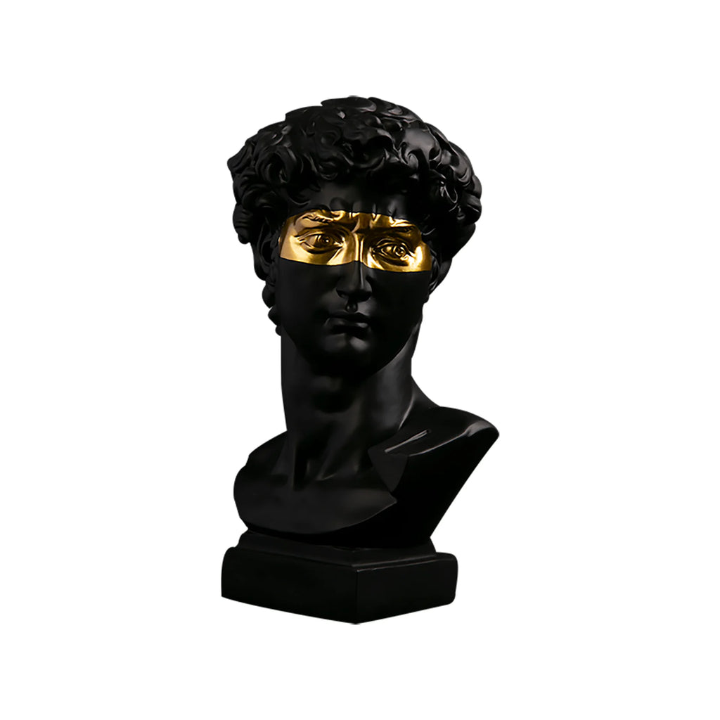 European Home Decoration David Head ResinStatues Statues Home Decor  Modern Abstract Art  Bust Sculpture Art Sketch Practice - The Homemakers Hub
