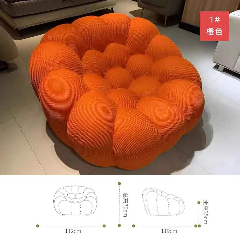 Lazy Recliner Living Room Chairs Relax Sofa Throne Comfortable Designer Reading Chairs Balcony Garden Sillon Library Furniture