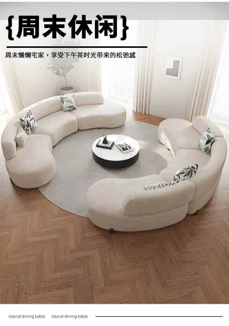 Designer Modern Living Room Sofas Lazy Luxury Gaming Children Sofas Minimalist Replica Floor Curved Wood Divano Home Furniture