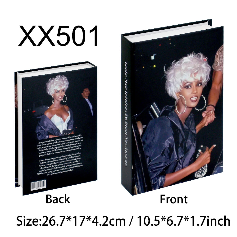 Living Room Decoration Fake Book Home Hotel Decorative Books Bookcase Prop Books Shelf Ornaments Coffee Table Books Box - The Homemakers Hub