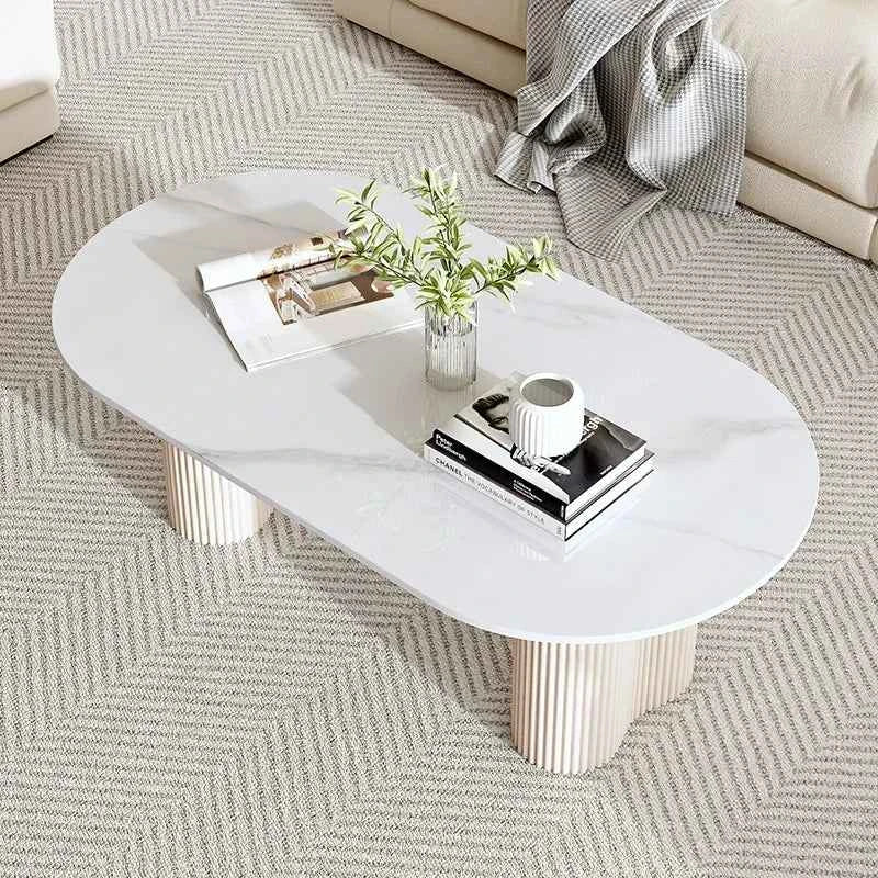 Aesthetic Modern Coffee Table Simple Clear Minimalist Standing Unique Coffee Table Moving Writing Metal Couchtisch Furniture