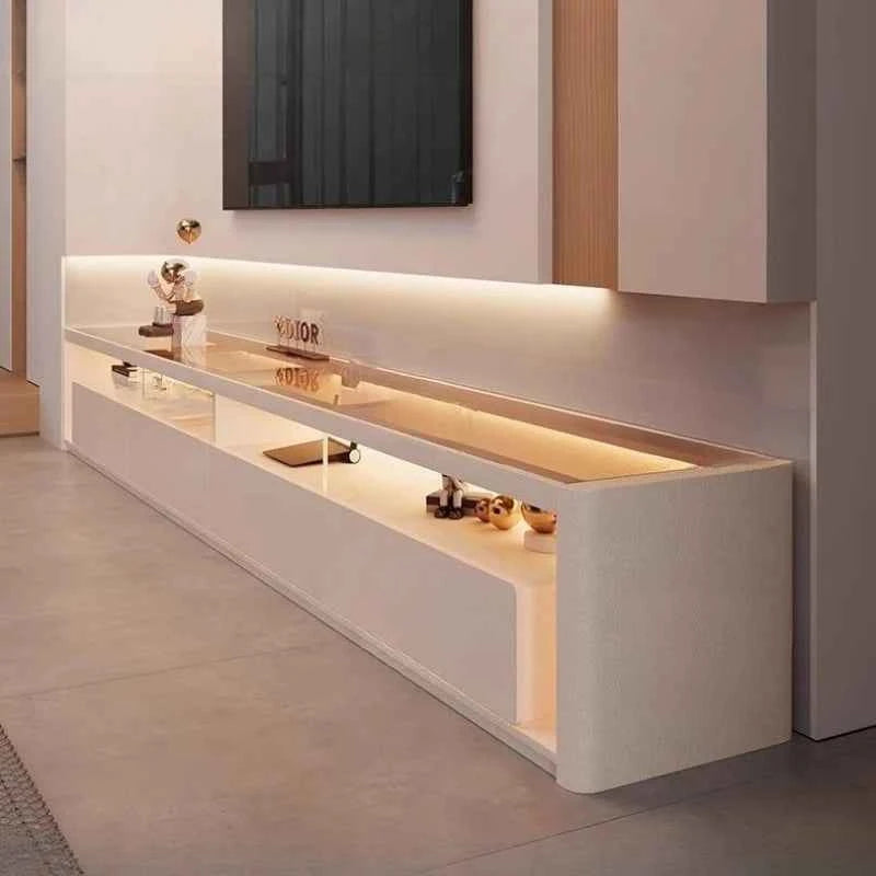 Aesthetic Minimalist Tv Stands Designer Luxury Modern Retro Tv Stands Entertainment Floor White Muebles Para Tv Home Furniture