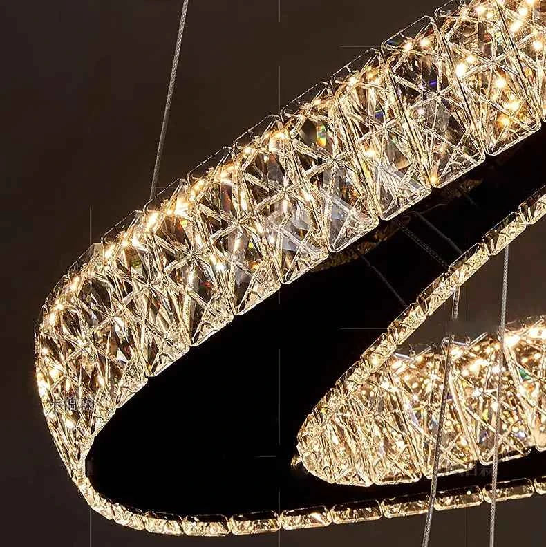 Modern Home Decoration Chandelier Villa Living Room Pendant Light Luxury Dining Room Stair Chandeliers Lustre Ceiling Chandelier