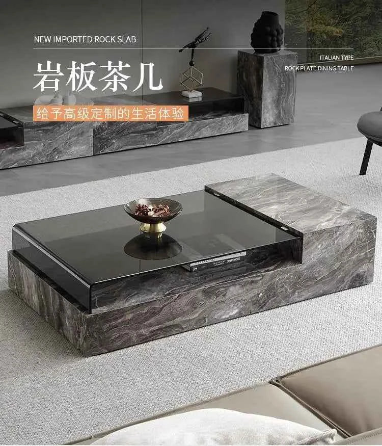 Minimalist Clear Coffee Table Luxury Modern Nordic Designer Adjustable Coffee Table Cute Cheap Glass Couchtisch Home Furniture