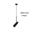 Nordic Modern LED Hanging Lamp Dining Room Decor Restaurant Bar Coffee Bedroom Study Black Pendant Lights Adjustable Lampshade - The Homemakers Hub
