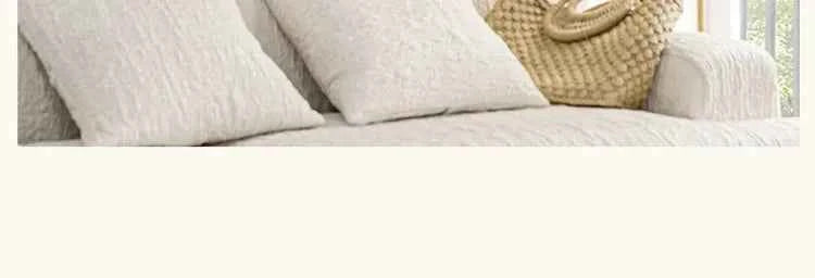 French Chenille Cream White Velvet Curtain Modern Simple Blackout Curtains for Living Dining room Bedroom Tulle Customization