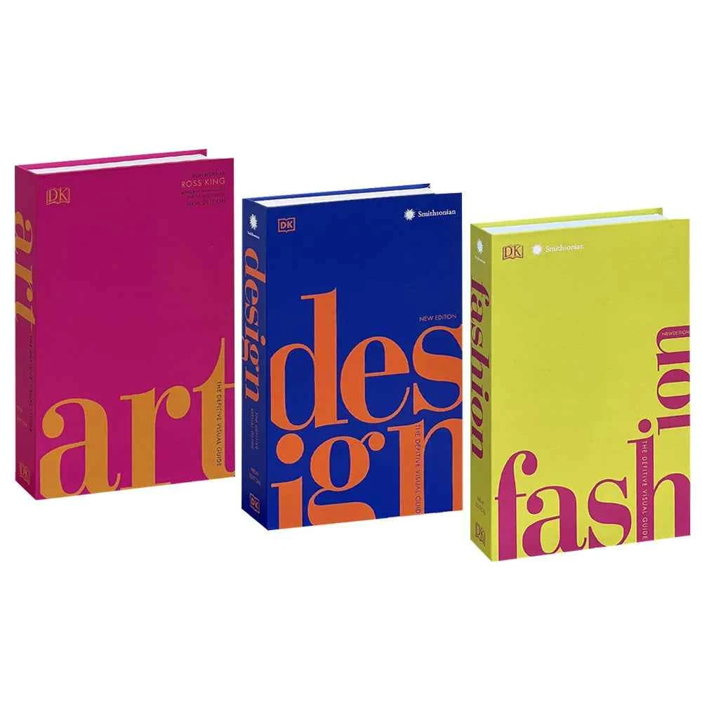 3pcs/lot Simulation Books for Decoration Luxury Home Decorative Living Room Bookcase Props Book Ornaments Home Shooting Props