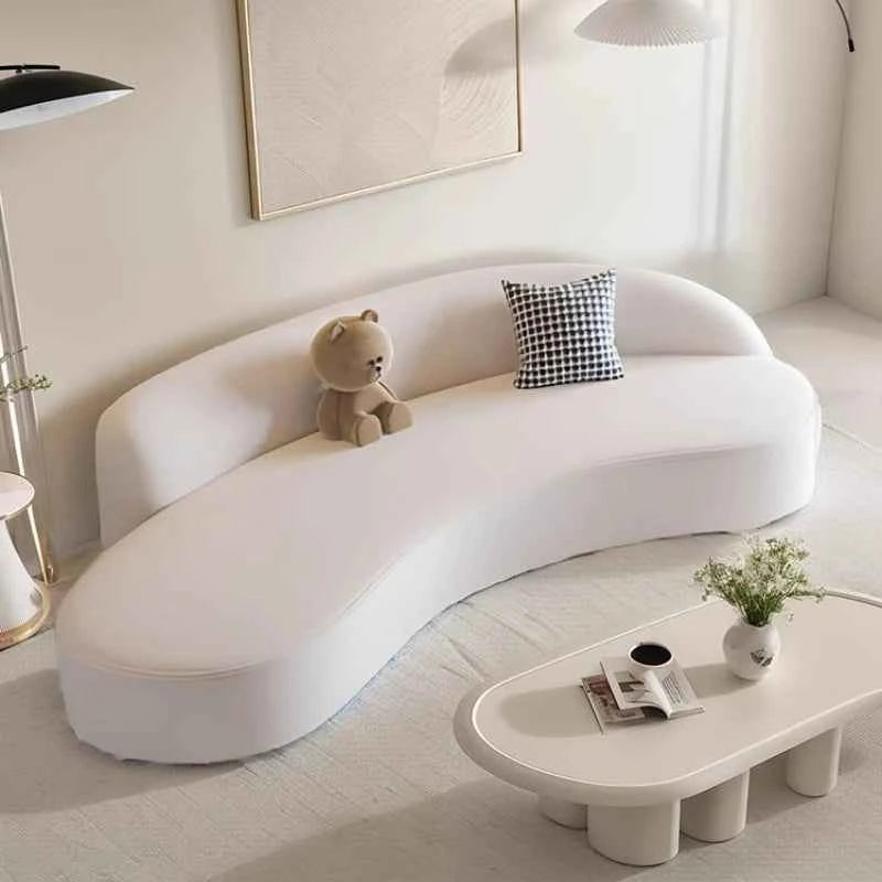 Modern Style Sofas Living Room Single 2 Seater Sectional Curved Sofas Minimalist Comfortable Sofy Do Salonu Home Furniture