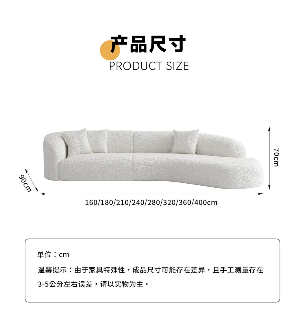 Italian Minimalist Sofa Aesthetics Designer Leisure High Quality Romantic Living Room Sofas Modern Muebles Balcony Furniture