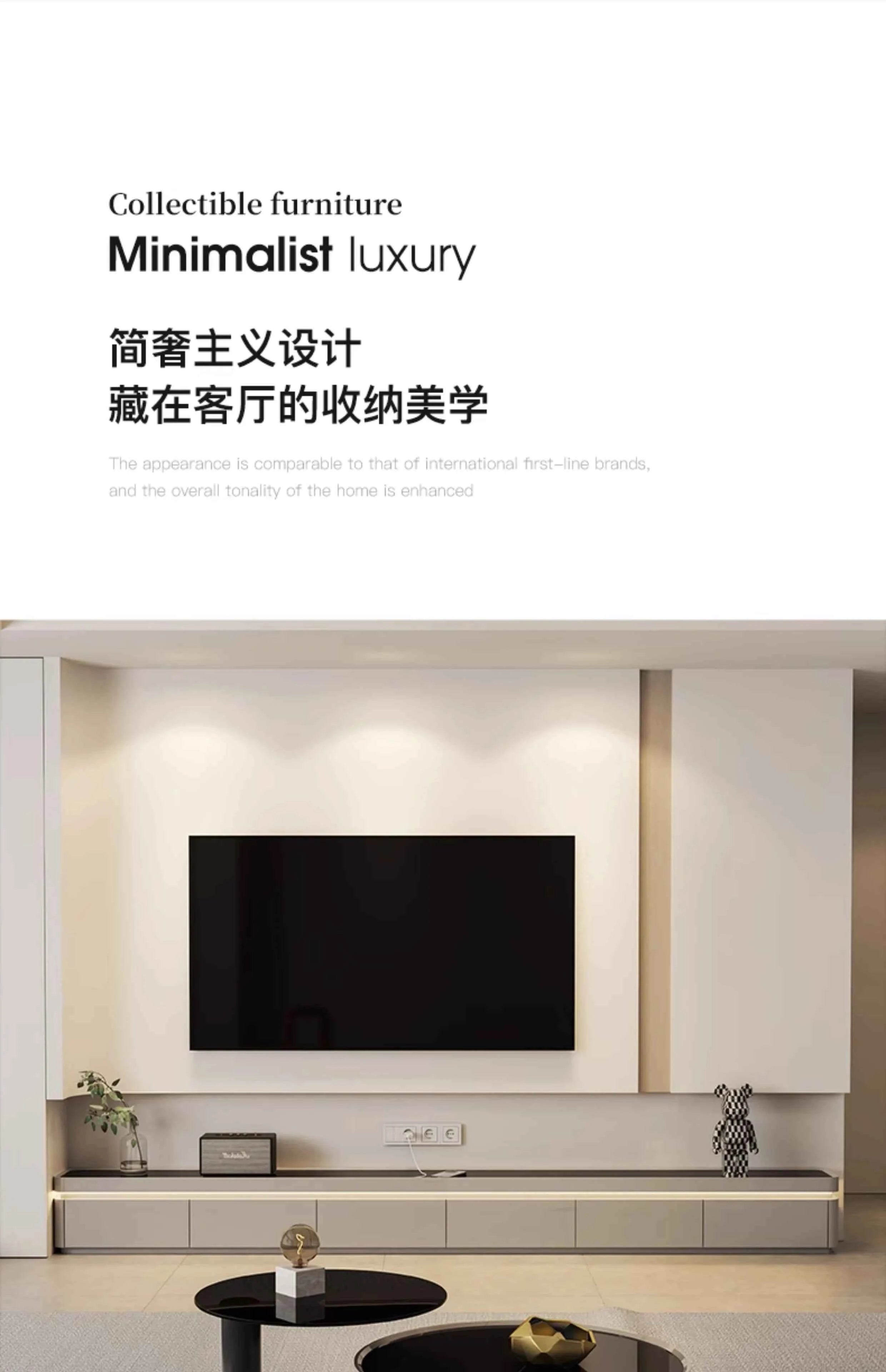 Nordic Minimalist Tv Stands Entertainment Aesthetic Minimalist Designer Tv Stands Retro Monitor Luxury Muebles Trendy Furniture