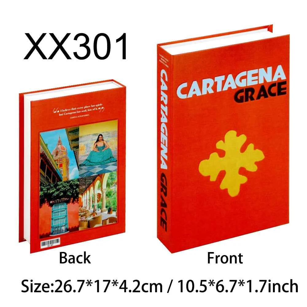 Living Room Decoration Fake Book Home Hotel Decorative Books Bookcase Prop Books Shelf Ornaments Coffee Table Books Box