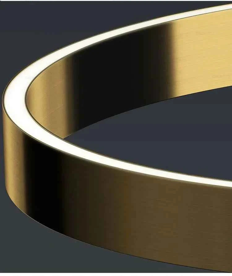 Ring Fishing Floor Lamp Room Decor Golden Long Pole Modern Simple LED Minimalist Light Luxury Designer Vertical Table Lamps