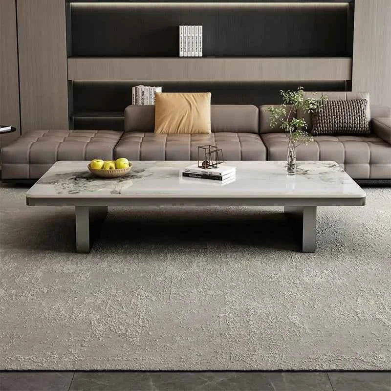 Modern Minimalist Coffee Table - Unique Italian Simple Side Table for Bedroom and Home Furniture