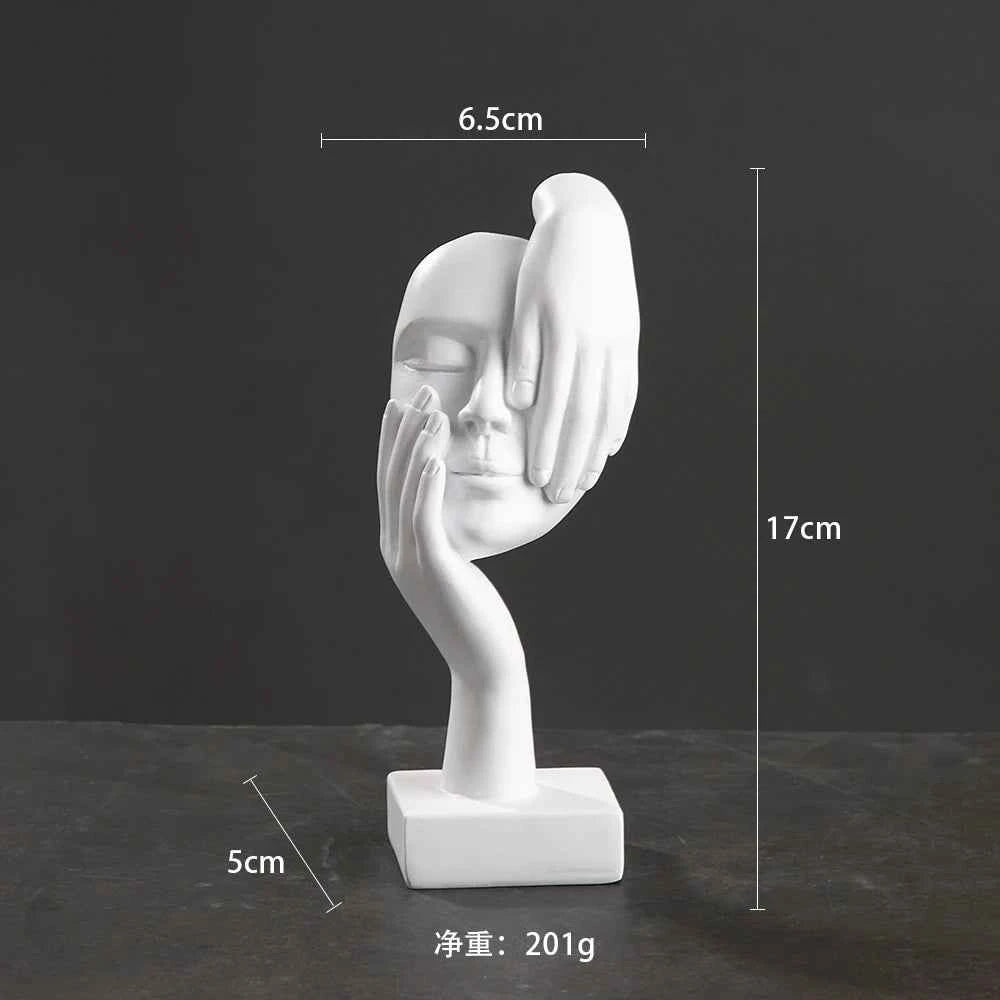 European crafts ornaments simple abstract figure sculpture office living room sculpture art decorations