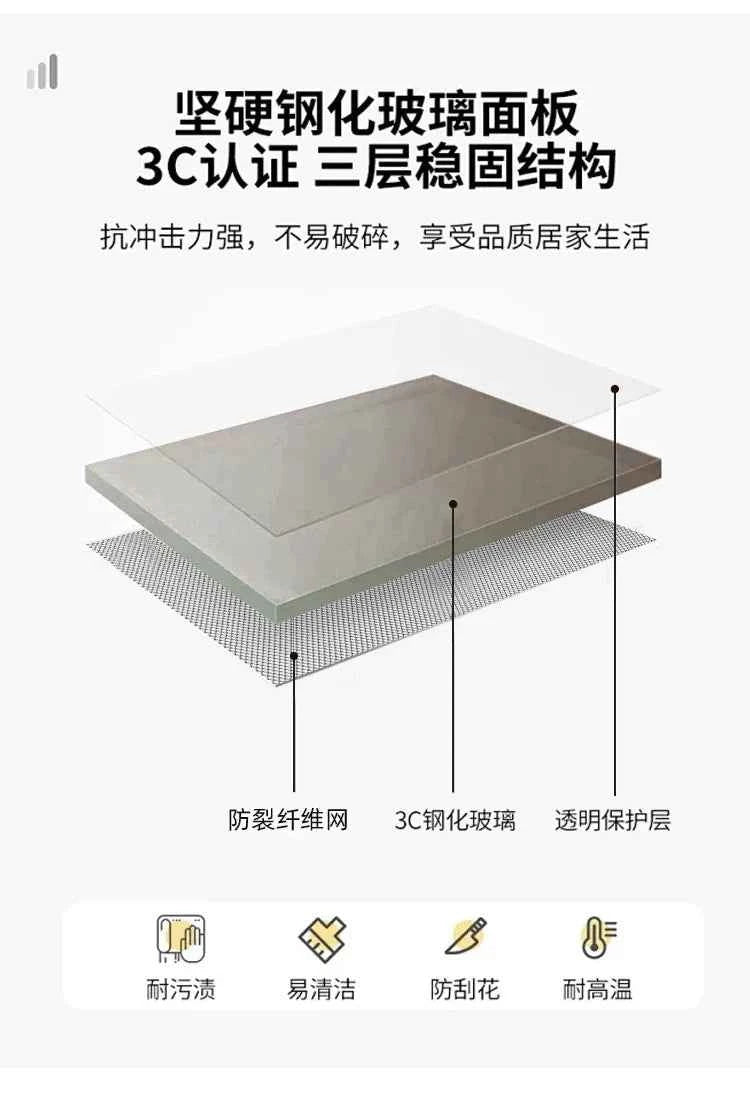 Glas Transparent Tv Table Cabinet Storage Luxury Floor Modern Tv Table Entertainment Center Meuble Television Salon Furnitures