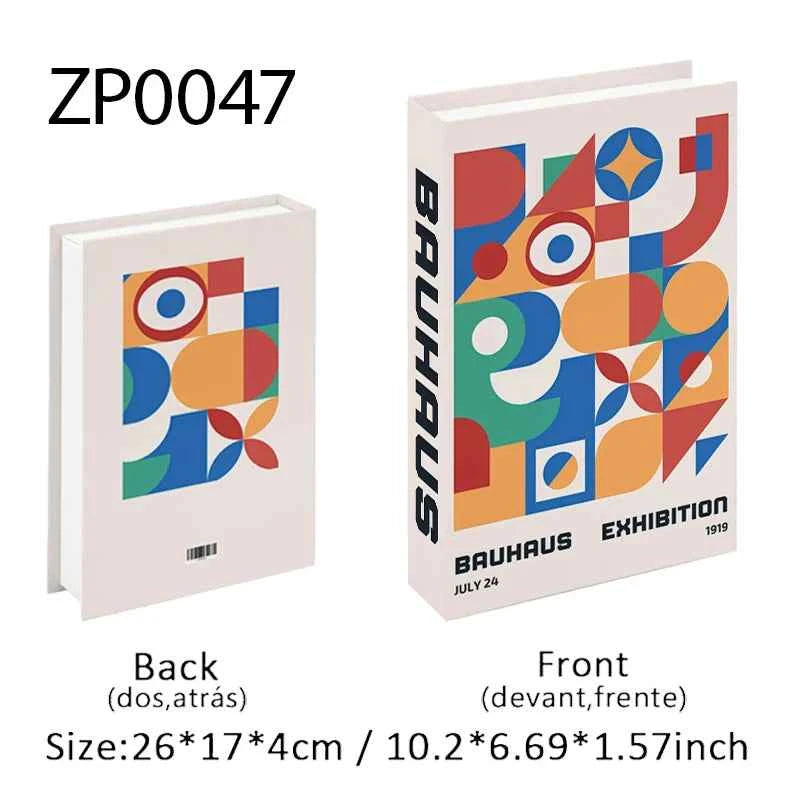 Matisse Fake Books For Decoration Luxury Decorative Books Box Abstract Coffee Table Bookshelf Bedroom Home Decor Picasso Bauhaus