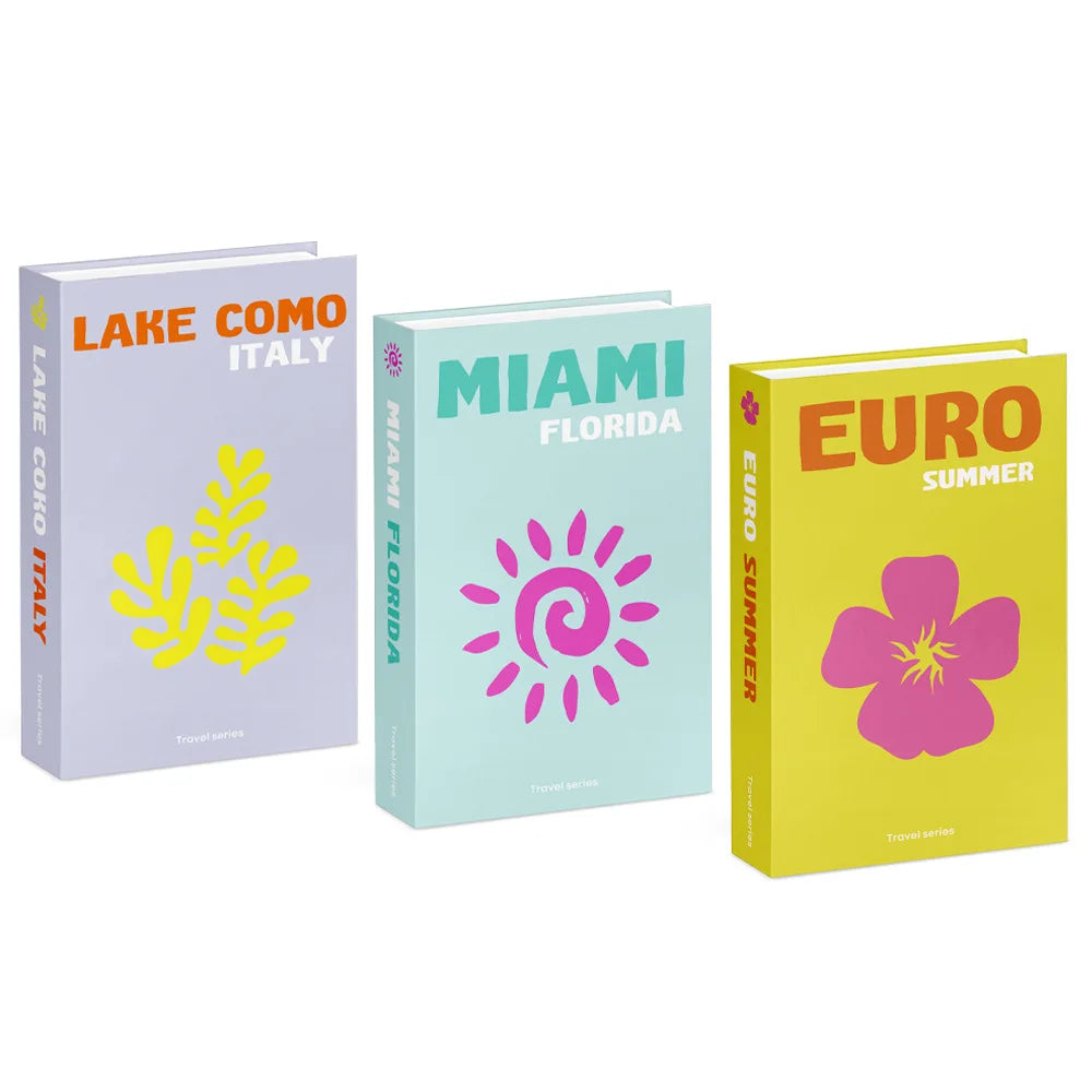 3pcs/lot Simulation Books for Decoration Luxury Home Decorative Living Room Bookcase Props Book Ornaments Home Shooting Props - The Homemakers Hub