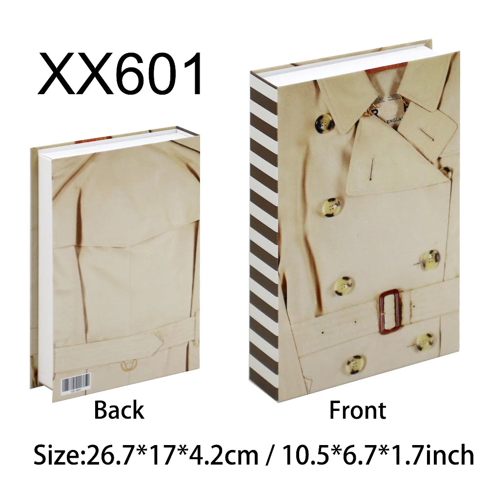 Living Room Decoration Fake Book Home Hotel Decorative Books Bookcase Prop Books Shelf Ornaments Coffee Table Books Box - The Homemakers Hub