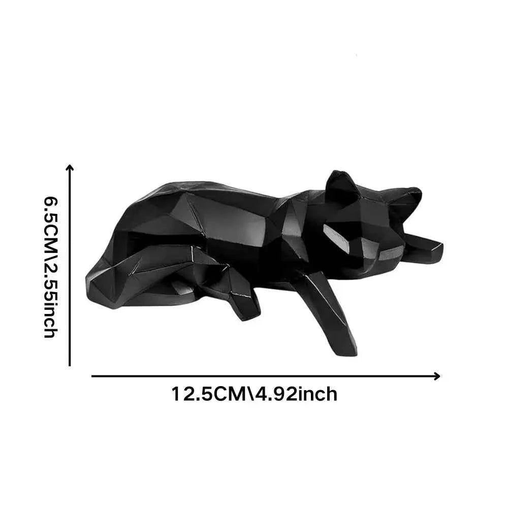 Cat Statue Bookshelf Decoration - Modern Minimalist Cat Figurine, Bookshelf/Desk/Office Decoration Ornament, Suitable for Living Room Creative Home Decor