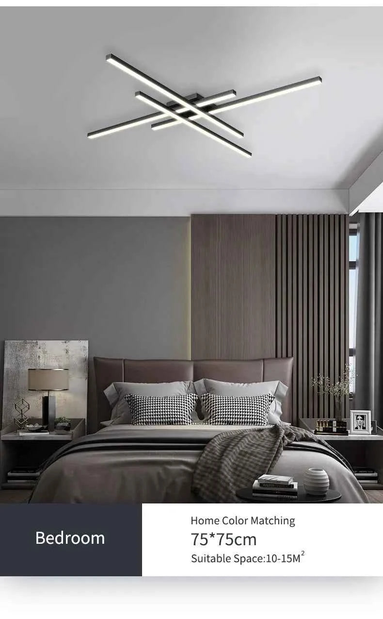 Ceiling light simple modern bedroom  atmosphere duplex villa hall Nordic lamps minimalist living room lamp room ceiling lights
