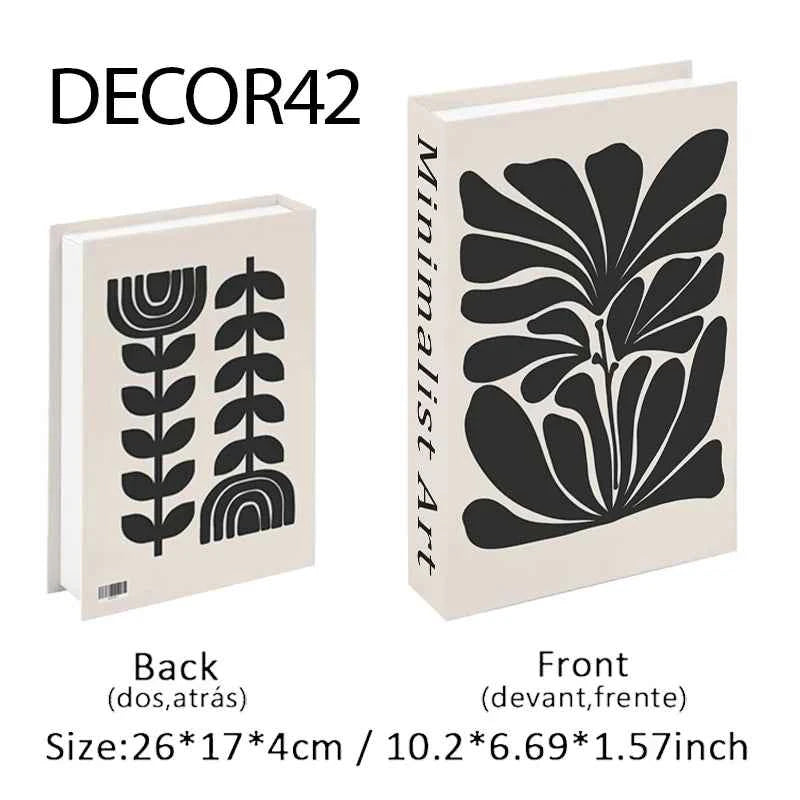 Fashion Fake Books Decoration Home Club Hotel Room Designer Books Coffee Table Books Box Simulation Prop Books Desktop Ornaments