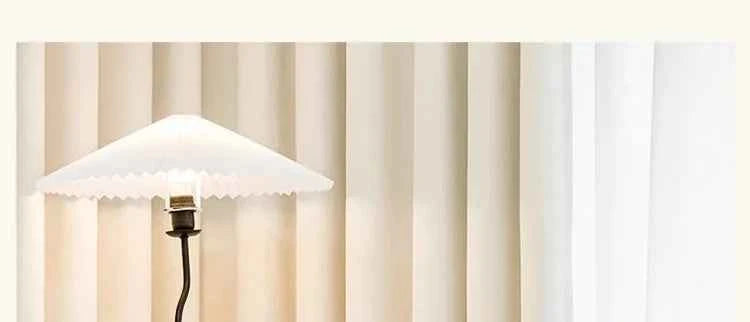 French Chenille Cream White Velvet Curtain Modern Simple Blackout Curtains for Living Dining room Bedroom Tulle Customization