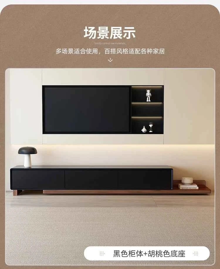 Modern Solid Wood Tv Stand Floor Mount Luxury Entertainment Center Tv Stand Drawers High End Muebles Para El Hogar Furnitures