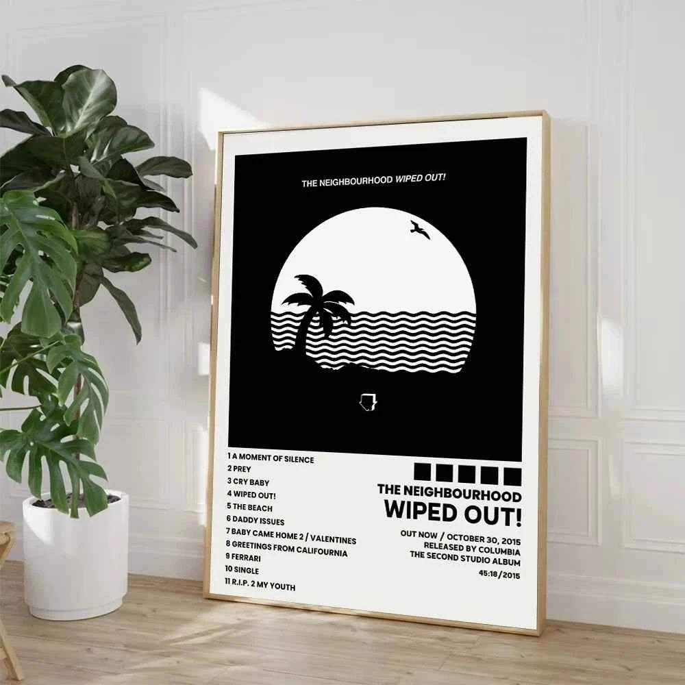 Hip Hop Rap Star Drake Eminem Music Album Covers Poster Print Canvas Painting Wall Art Picture Bedroom Living Room Home Decor