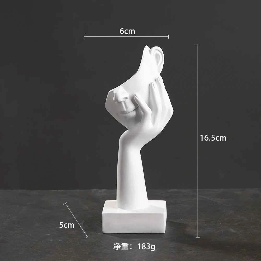 European crafts ornaments simple abstract figure sculpture office living room sculpture art decorations