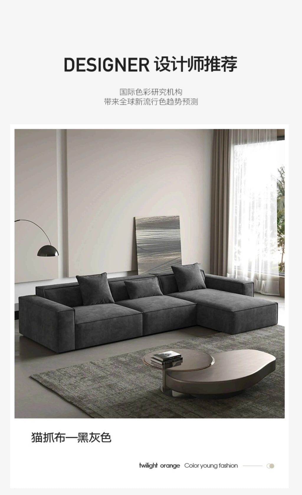 European Sectional Sofas Minimalist Chairs Single Design Living Room Sofa 2 Seater Elegant Muebles Para El Hogar Furnitures