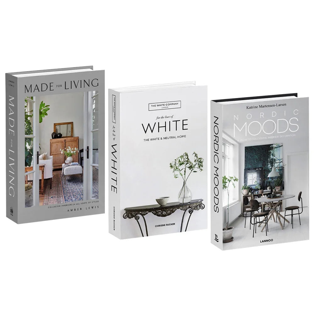 3pcs/lot Simulation Books for Decoration Luxury Home Decorative Living Room Bookcase Props Book Ornaments Home Shooting Props - The Homemakers Hub