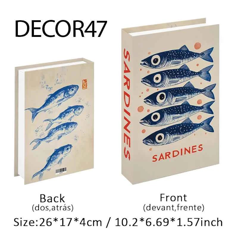 Fashion Fake Books Decoration Home Club Hotel Room Designer Books Coffee Table Books Box Simulation Prop Books Desktop Ornaments