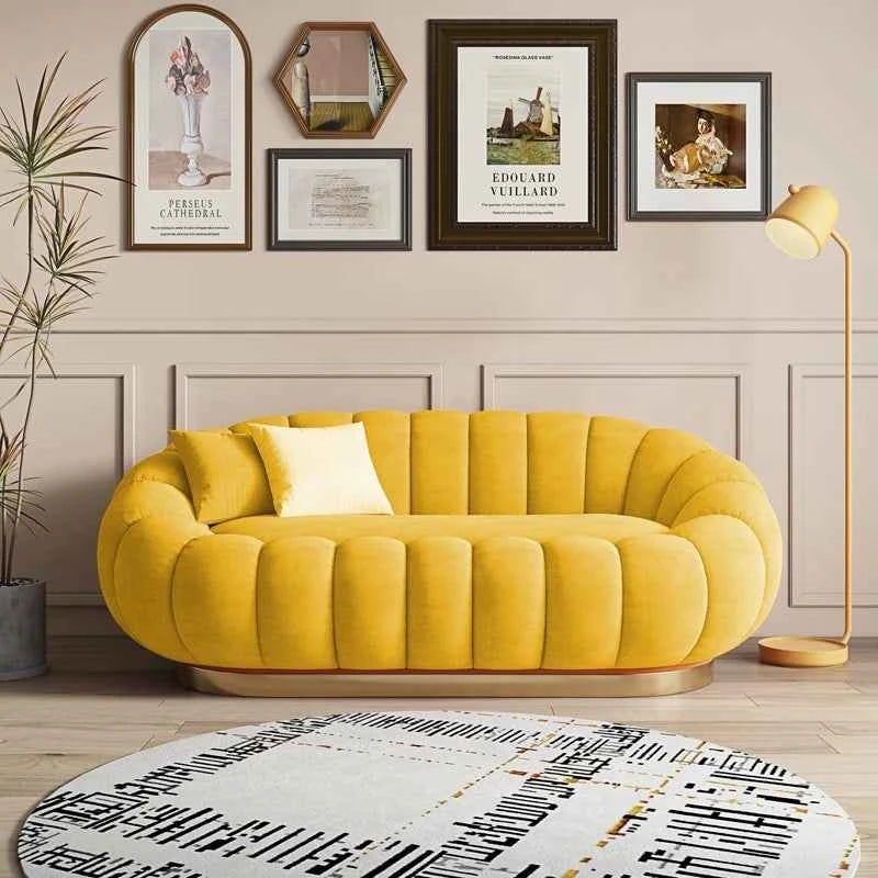 Minimalist Modern Sofas Bedrooms Bases Apartment Interior Sofa Lounge Armchair Canape Salon De Luxe Living Room Furniture